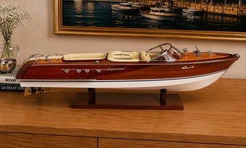 Riva Aquarama maquette de luxe bois modelisme 67cm 1:14 -, Nieuw