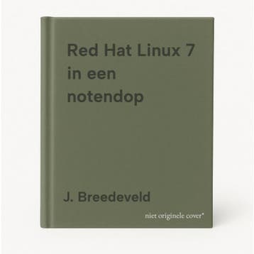 Red Hat Linux 7 in een notendop - J. Breedeveld, Boeken, Informatica en Computer, Verzenden, Gelezen, J. Breedeveld