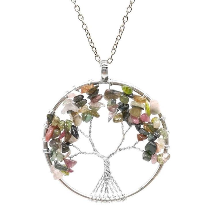 Fako Bijoux - Ketting - Chakra Reiki - Levensboom XL -, Sieraden, Tassen en Uiterlijk, Kettingen, Verzenden