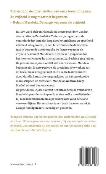 De presidentiële jaren 9789045031484 Mandla Langa, Verzenden, Gelezen, Mandla Langa
