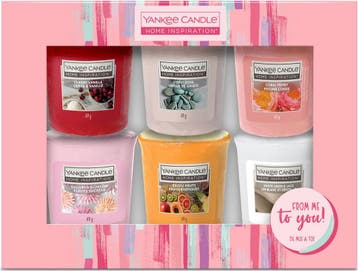 Yankee Candle Gift Set 6 x 49g Candles Home Inspiration Me, Ophalen of Verzenden, Nieuw