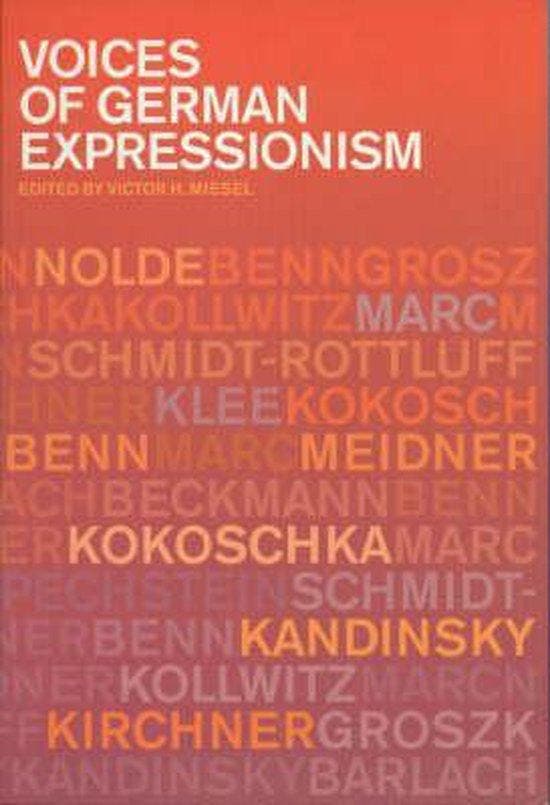Voices of German Expressionism, Boeken, Literatuur, Ophalen of Verzenden