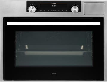 €799 ATAG SX4511D oven 51 l Zwart, Roestvrijstaal, Witgoed en Apparatuur, Ovens, Ophalen of Verzenden, Nieuw