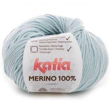 Katia Concept Merino 100% - 67 hemelsblauw - Wol Garen, Ophalen of Verzenden, Nieuw