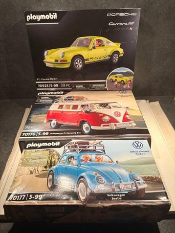 Playmobil - Volkswagen / Porsche - 70177 / 70176 / 70923 -