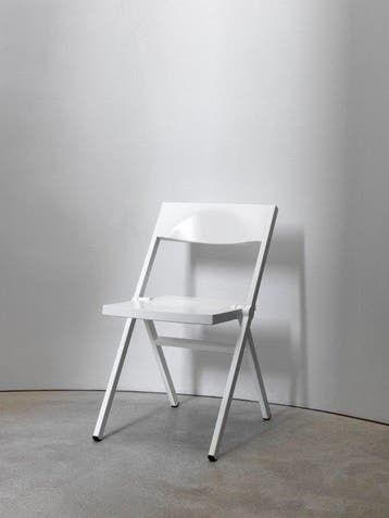 Alessi - David Chipperfield - Klapstoel - Piana - Wit -