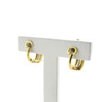 Tricolor gouden oorstekers met diamant; 0,04 ct. (Oorbellen), Sieraden, Tassen en Uiterlijk, Oorbellen, Gebruikt, Overige kleuren