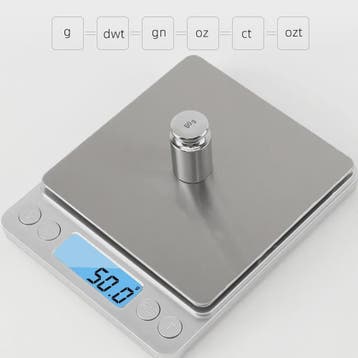Precisie Digitale Weegschaal 3000g x 0.1g met LCD Display -, Verzenden, Nieuw