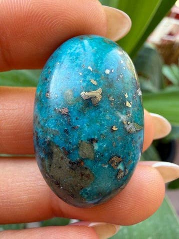 Turquoise Echte edelsteen! Topkleur Neishabour Turquoise, Verzamelen, Mineralen en Fossielen
