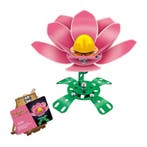 Nieuw Metalen Constructieset Roze Klaproos, Ophalen of Verzenden, Nieuw