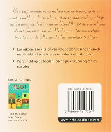 1001 BOEDDHISTISCHE WIJSHEDEN 9789044317794, Verzenden, Gelezen