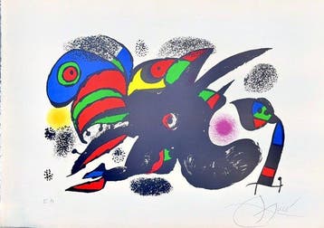 Joan Miro (1893-1983) - XXe Siecle No. 47