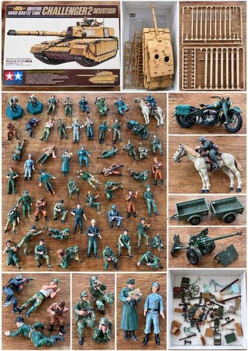 Monogram 1:35 - Model militair voertuig (100) - Tamiya and, Nieuw
