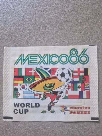 1986 Panini World Cup Stickers Originele verpakking Pack -, Nieuw