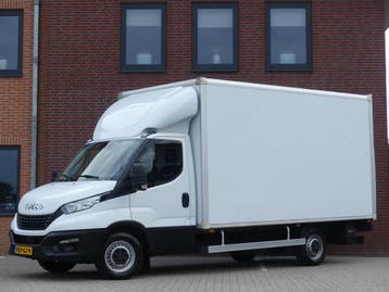 Iveco Daily 35S14V 2.3 410 Meubelbak Laadklep Zijdeur Luchtv, Gebruikt, Euro 6, Iveco, Wit