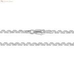 Zilveren anker ketting 50 cm en 2.7 mm breed, Verzenden, Nieuw, Zilver