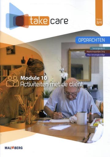 Take Care / niveau 3/4 module 10 opdrachtenboek, Verzenden, Zo goed als nieuw