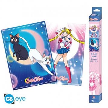 Sailor Moon & Cats Poster Pack 52 x 38cm, Ophalen of Verzenden, Nieuw