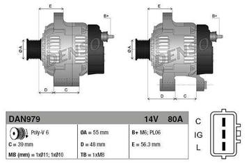 Dynamo / Alternator DAIHATSU MATERIA (1.5,1.5 ECO 4WD), Ophalen of Verzenden, Nieuw