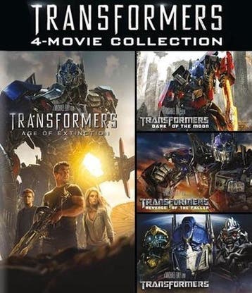 Transformers 1 - 4 Boxset (Blu-ray), Cd's en Dvd's, Verzenden, Nieuw in verpakking, Actie