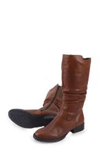 Rieker Laarzen in maat 40 Cognac, Kleding | Dames, Schoenen, Hoge laarzen, Overige kleuren, Verzenden, Zo goed als nieuw