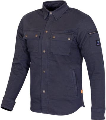Merlin Brody D3O Donkerblauw Single Layer Motorshirt, Nieuw met kaartje, Jas | textiel, Merlin, Heren