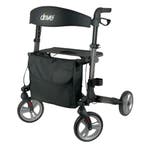 Drive Moka Rollator - Drie dubbel opvouwbaar - Grijs, Diversen, Rollators, Ophalen of Verzenden, Nieuw