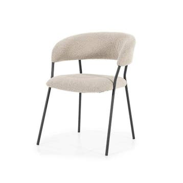 Eetkamerstoel Luka - Taupe Copenhagen - 95790 - eetkamers..., Huis en Inrichting, Nieuw, Stof