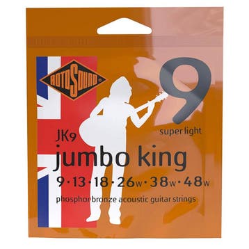 Rotosound JK9 Phosphor Bronze Akoestische Gitaar Snaren, Ophalen of Verzenden, Nieuw