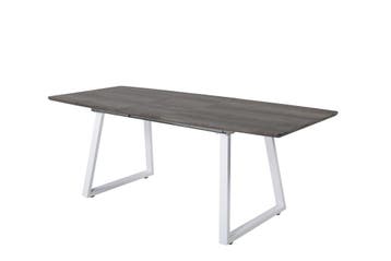 Eettafel - Romy - 160x85 cm - Grijs - Uitschuifbaar - Jörn, Huis en Inrichting, Verzenden, Nieuw