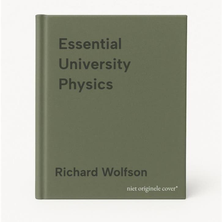 Essential University Physics - Richard Wolfson 9780321761941, Boeken, Taal | Engels, Gelezen, Verzenden