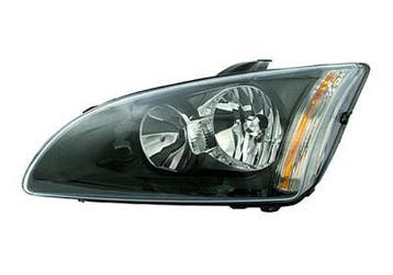 Ford Focus 2004-2008 Zwart Koplamp Links (Koplampen), Verzenden, Nieuw