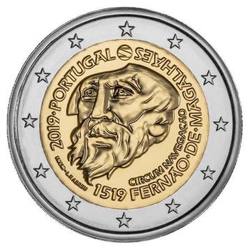 Portugal 2 Euro Magellaan 2019, Verzenden