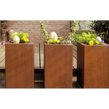 Geroba Artesa B3 vierkante plantenbak 400x400x1000mm -, Verzenden, Nieuw