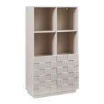Commode Bopibobro 118x64x30 cm beige [en.casa], Huis en Inrichting, Kasten | Dressoirs, Verzenden, Nieuw
