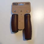 Handvatten lederlook bruin kort lang, Fietsen en Brommers, Verzenden, Nieuw, Selle Orient