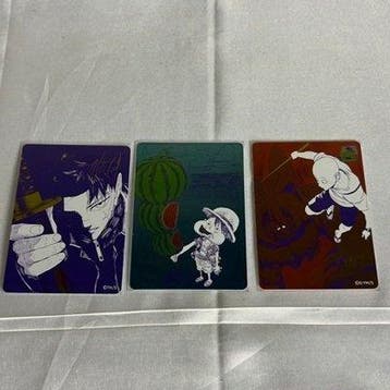 Shueisha - 3 Card - One Piece - Monkey D. Luffy ,Chihiro, Nieuw