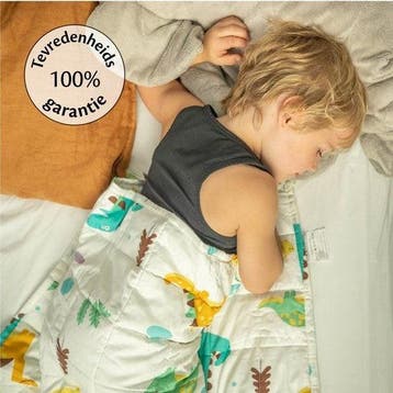 2dekans | EL-Life Verzwaringsdeken Kind 3,2kg - 100 x 150cm, Ophalen of Verzenden, Zo goed als nieuw