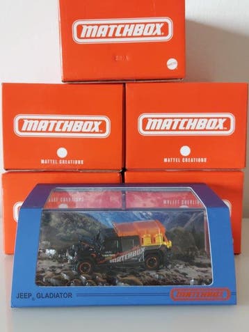 Matchbox, Mattel, Hot Wheels 1:64 - Model sportwagen -, Hobby en Vrije tijd, Nieuw