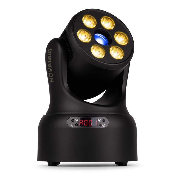 Retourdeal - BeamZ NOVA68G-BK wash moving head met gobo’s -, Muziek en Instrumenten, Licht en Laser, Zo goed als nieuw, Verzenden