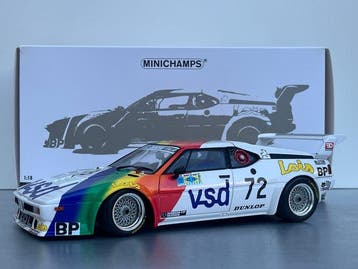 Minichamps 1:18 - Model raceauto - BMW M1 Le Mans 1981, Nieuw