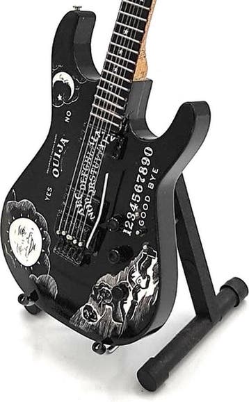Miniatuur replica ESP Ouija gitaar - Kirk Hammett Metallica, Ophalen of Verzenden, Nieuw, Pop, Beeldje of Miniatuur