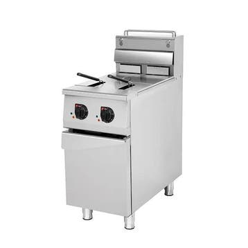 UnniCooking | Elektrische Friteuse | 2x12,5L | 400V | 560x76, Zakelijke goederen, Ophalen of Verzenden, Nieuw in verpakking