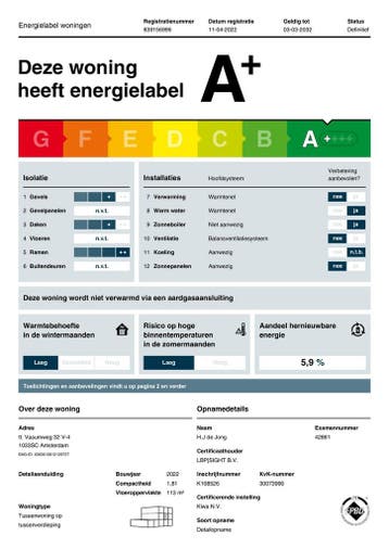 Te huur: Appartement tt. Vasumweg in Amsterdam, Noord-Holland, Appartement, Amsterdam
