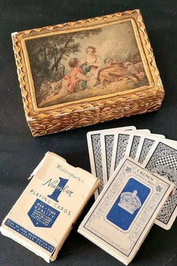 Waddingtons War Time Quality & Thomas de la Rue Crown -
