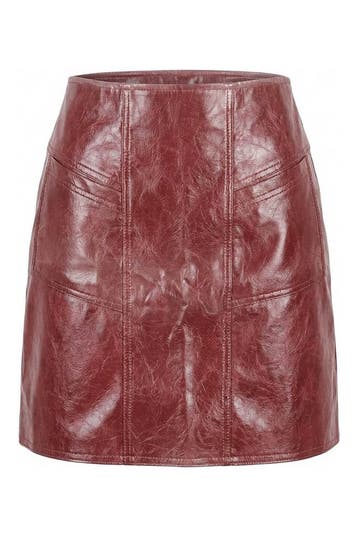 Laagam Rok in maat XS Rood, Kleding | Dames, Laagam, Verzenden, Zo goed als nieuw, Rood
