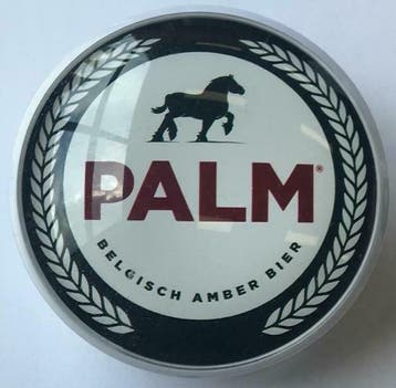 Occasion - Ronde taplens Palm bol 69 mmø, Verzenden