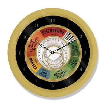 Harry Potter Wizarding World Wandklok Emergency, Ophalen of Verzenden, Nieuw