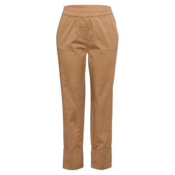 Marc Aurel • beige relaxte broek • 36, Kleding | Dames, Broeken en Pantalons, Marc Aurel, Verzenden, Beige, Nieuw