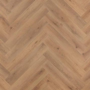 FLOER Walvisgraat Click PVC FLR-3912 Narwal Nootbruin PVC, Ophalen of Verzenden, Nieuw, Bruin, Overige typen